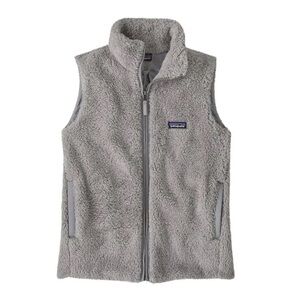 Patagonia Gray Sherpa Fleece Vest